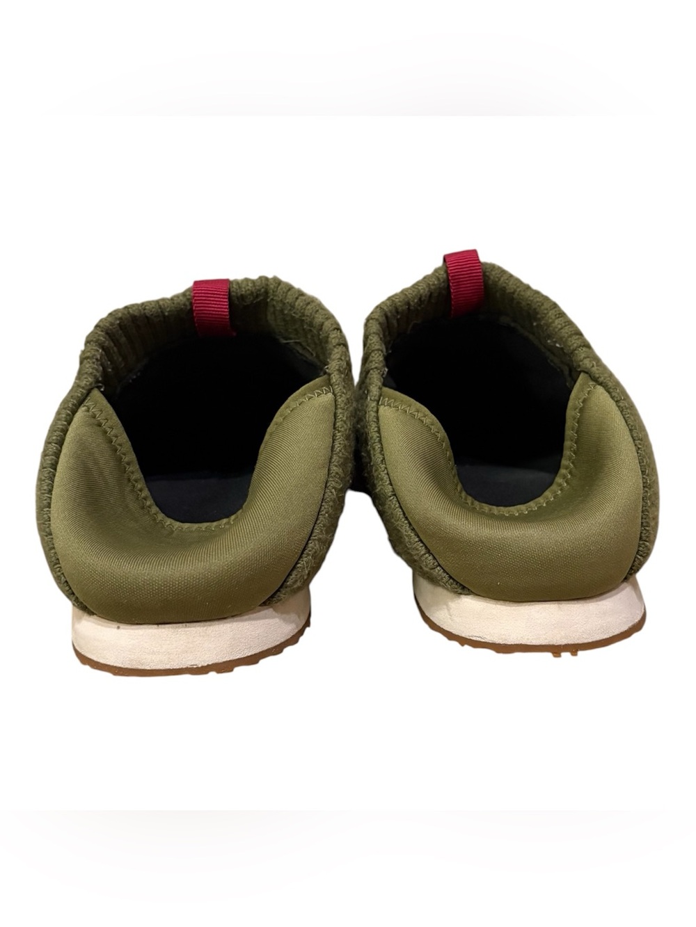 Teva Reember Moc Olive Green Quilted Shoes Size 8 - Picture 5 of 10